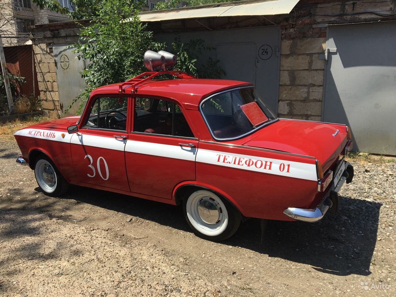 1979 Москвич АШ-412 - штабной пожарный СССР - АвтоГурман